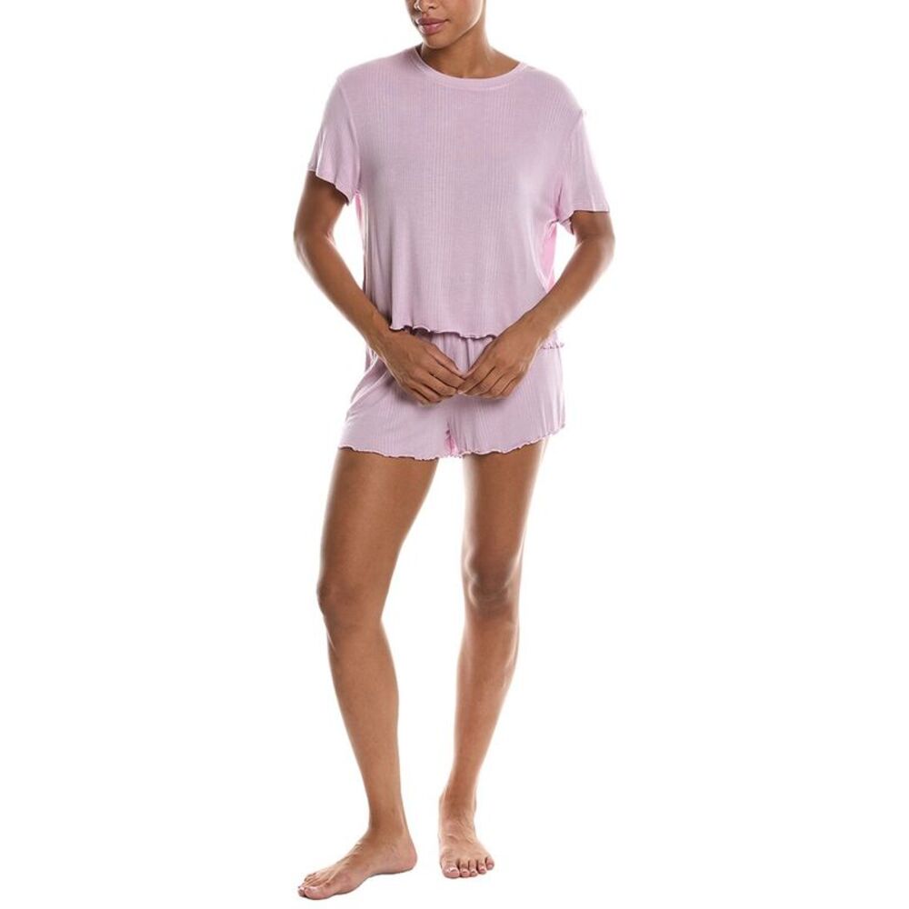 Honeydew Womens 2Pc Dreamland Shortie Set, Pink